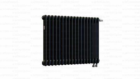 Трубчатый радиатор Arbonia 3057/18 N69 твв RAL 9005 matt чёрный с нижним подключением