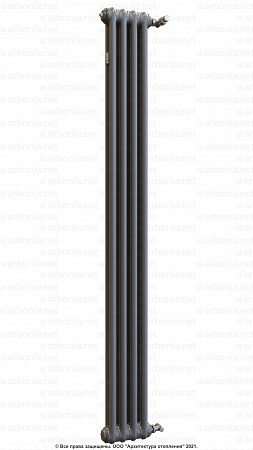 Вертикальный радиатор Arbonia 2180/04 SF-3 Anthrazit metallic с боковой подводкой