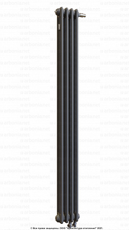 Вертикальный радиатор Arbonia 3180/04 SF-3 Anthrazit metallic N69 твв с нижней подводкой